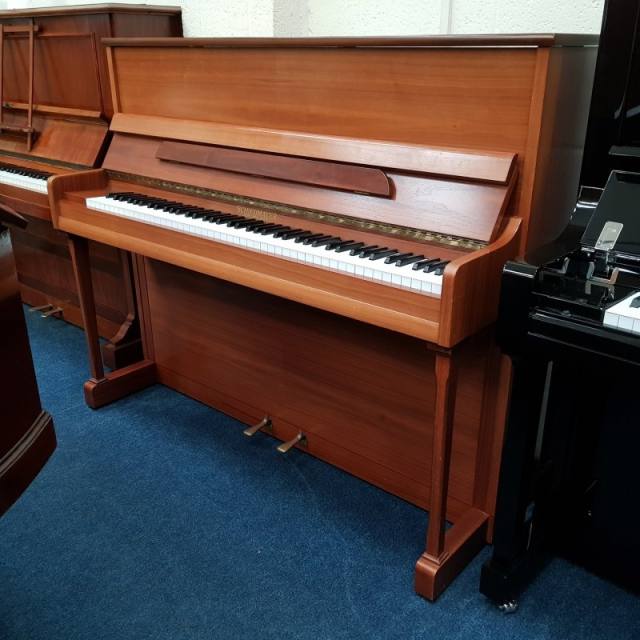 Schiedmayer upright Piano in walnut – Inventory thumbnail – Roberts Pianos Oxford