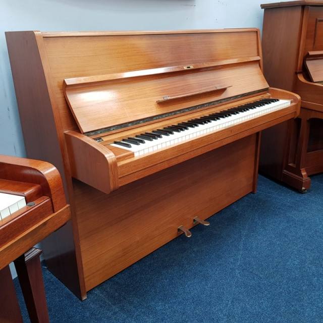Bechstein upright Piano in teak – Inventory thumbnail – Roberts Pianos Oxford