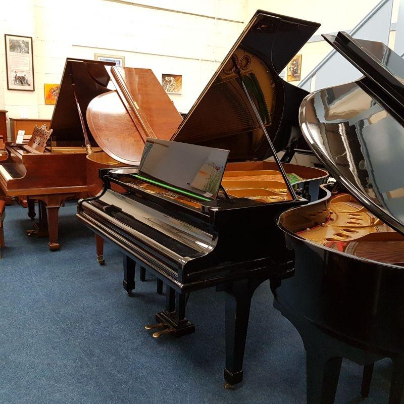 Bechstein A grand Piano in black polyester – Gallery image – Roberts Pianos Oxford