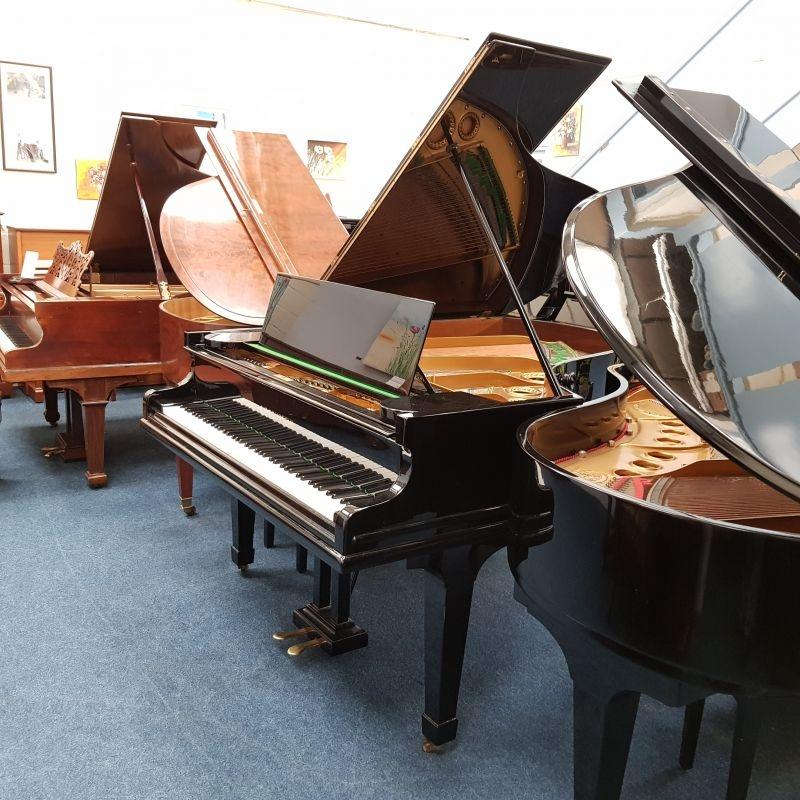Bechstein A grand Piano in black polyester – Featured image – Roberts Pianos Oxford