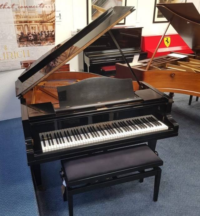Bluthner IV (4) grand Piano in black – Inventory thumbnail – Roberts Pianos Oxford