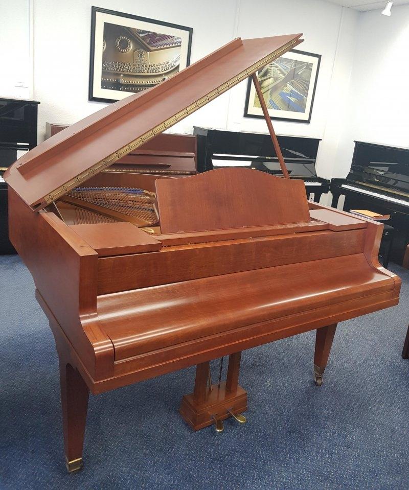 Bluthner style IV grand Piano in Mahogany – Gallery image – Roberts Pianos Oxford