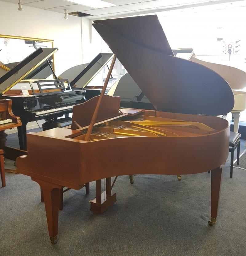 Bluthner style IV grand Piano in Mahogany – Gallery image – Roberts Pianos Oxford