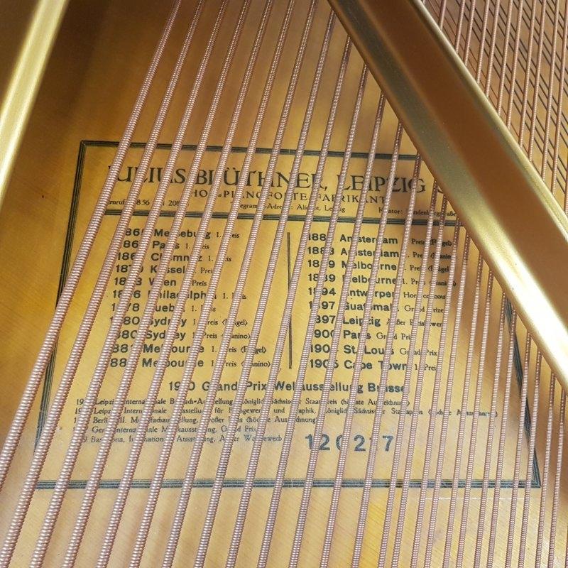 Bluthner style IV grand Piano in Mahogany – Gallery image – Roberts Pianos Oxford