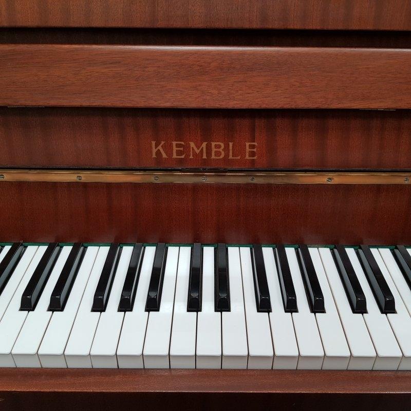 Kemble Compact upright Piano in medium mahogany – Gallery image – Roberts Pianos Oxford