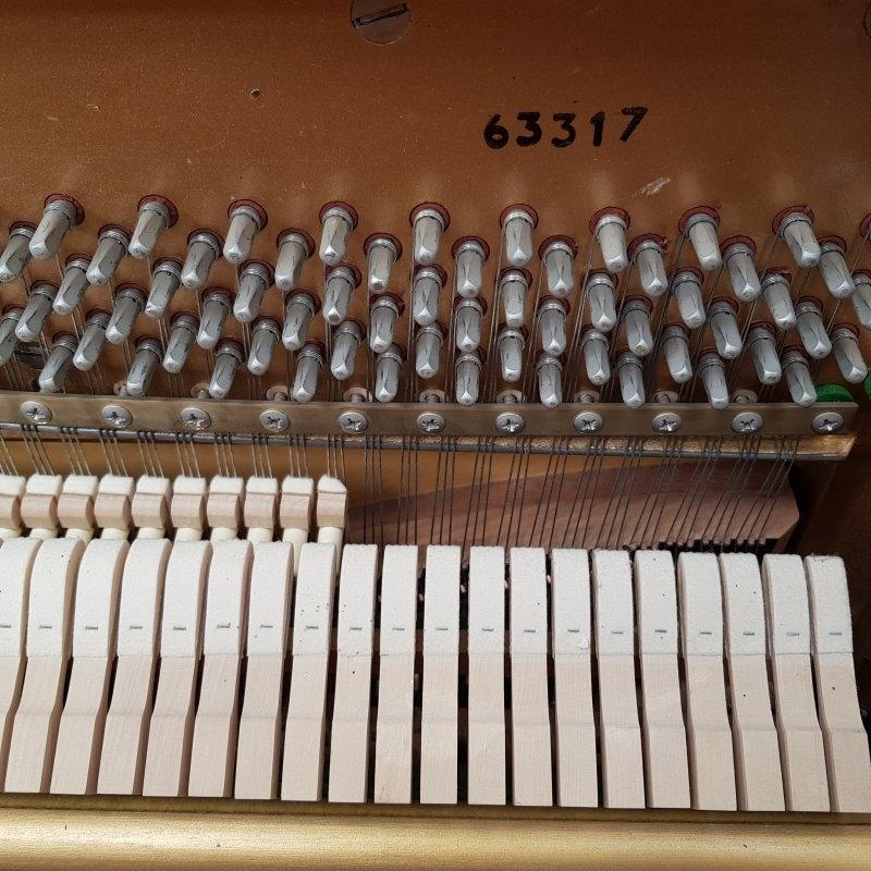 Knight K10 upright Piano in teak – Gallery image – Roberts Pianos Oxford
