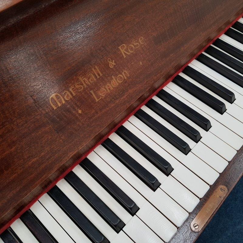 Marshall & Rose upright Piano in mahogany – Gallery image – Roberts Pianos Oxford
