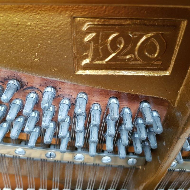 Grotrian Steinweg 120 upright Piano in Mahogany – Gallery image – Roberts Pianos Oxford