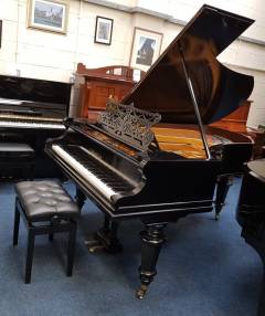 Bechstein V grand Piano in Black – Inventory thumbnail – Roberts Pianos Oxford