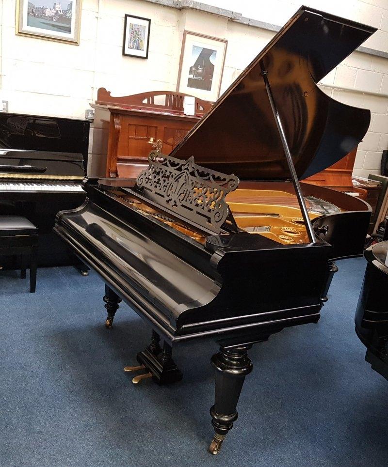 Bechstein V grand Piano in Black – Gallery image – Roberts Pianos Oxford