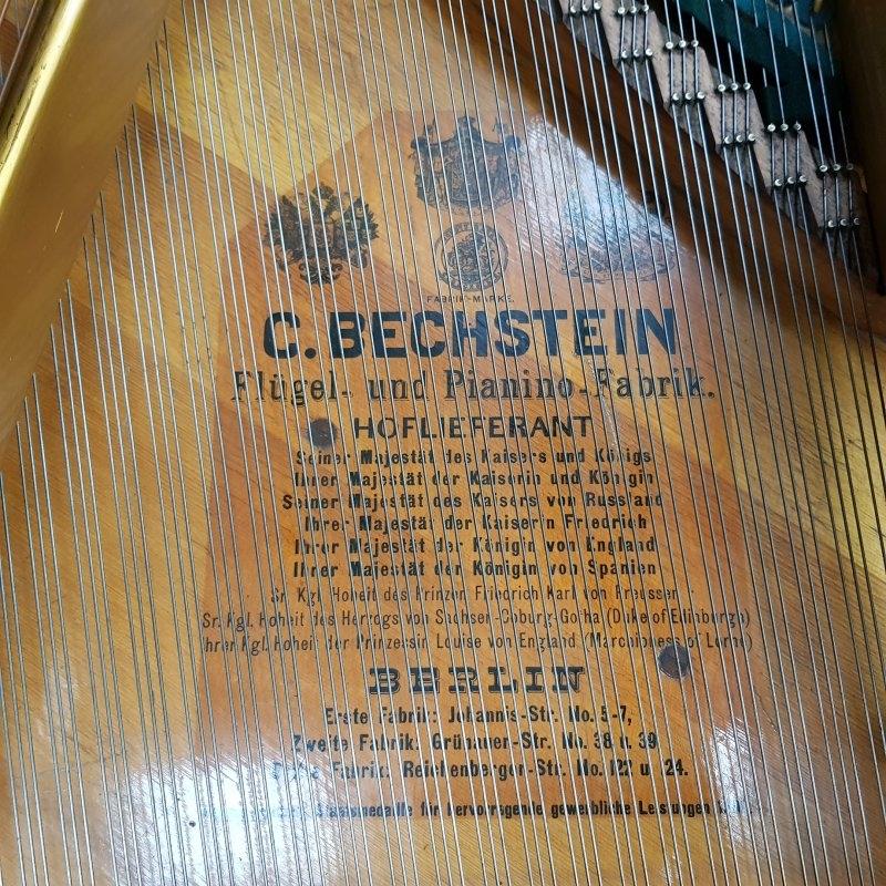 Bechstein V grand Piano in Black – Gallery image – Roberts Pianos Oxford