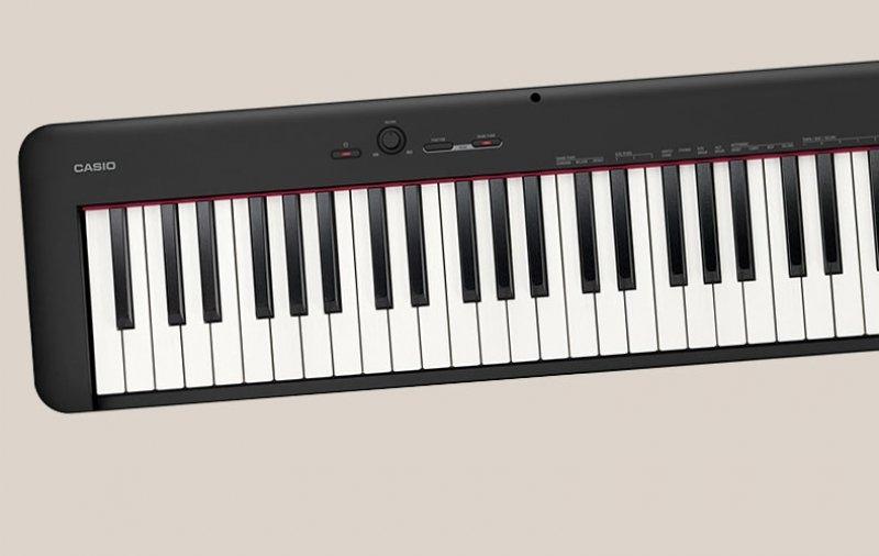 Casio CDP-S100 digital Piano in black – Gallery image – Roberts Pianos Oxford