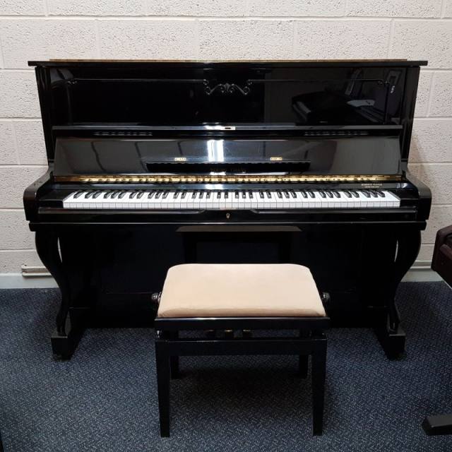 Young Chang upright Piano in black – Inventory thumbnail – Roberts Pianos Oxford