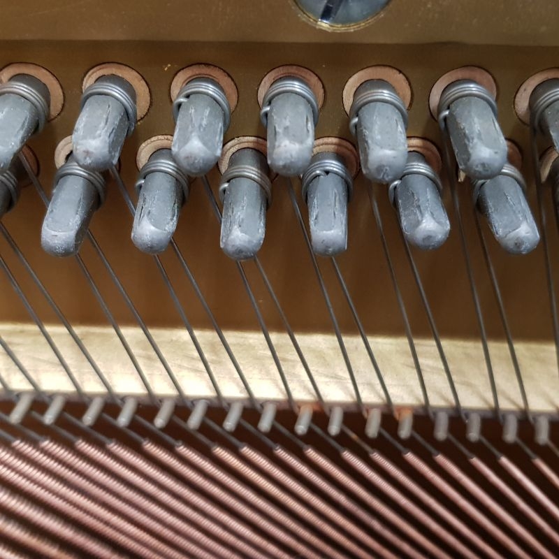 Young Chang upright Piano in black – Gallery image – Roberts Pianos Oxford