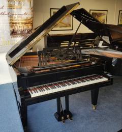 Grotrian Steinweg 160 grand Piano in black – Inventory thumbnail – Roberts Pianos Oxford