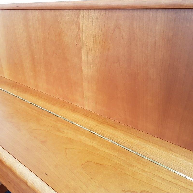 Yamaha P112 NTS upright Piano in Cherry satin – Gallery image – Roberts Pianos Oxford