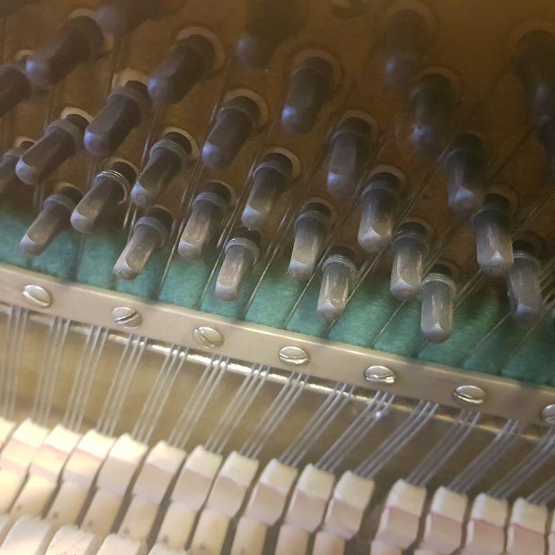 Kemble Compact upright Piano in medium mahogany – Gallery image – Roberts Pianos Oxford