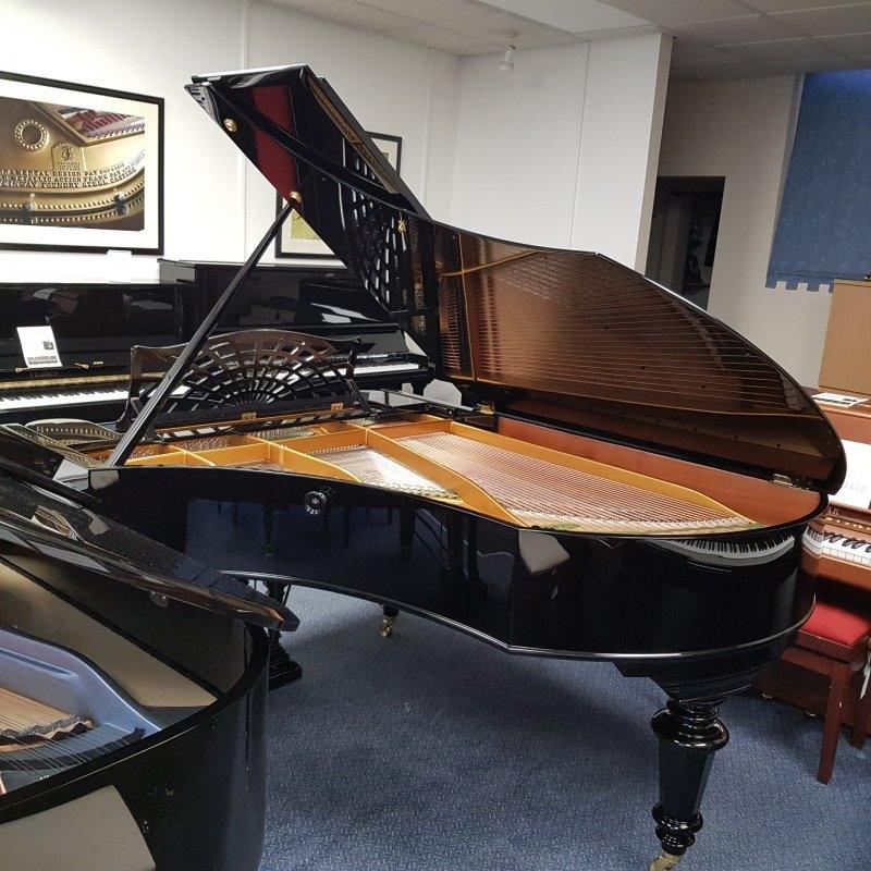 Bechstein V grand Piano in Black – Gallery image – Roberts Pianos Oxford