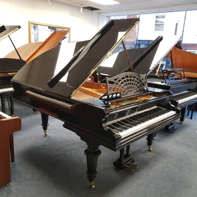 Bechstein V grand Piano in Black – Inventory thumbnail – Roberts Pianos Oxford