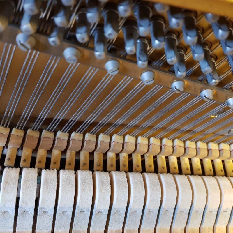 Knight K6 / 20 upright Piano in satin light rosewood – Gallery image – Roberts Pianos Oxford