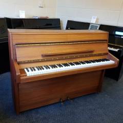 Knight K6 / 20 upright Piano in satin light rosewood – Inventory thumbnail – Roberts Pianos Oxford