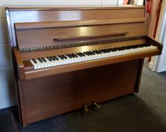 Knight upright Piano in Mahogany – Inventory thumbnail – Roberts Pianos Oxford