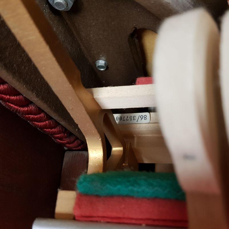 Ferrari Red 107cm upright Piano in Ferrari red – Gallery image – Roberts Pianos Oxford
