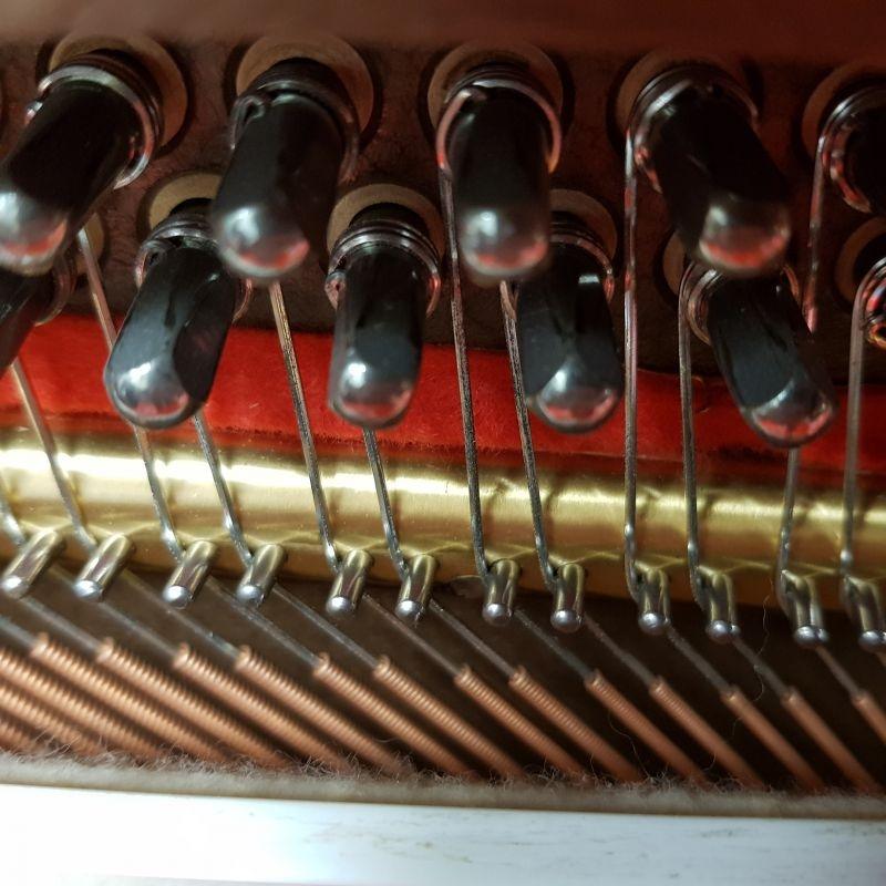 Ferrari Red 107cm upright Piano in Ferrari red – Gallery image – Roberts Pianos Oxford