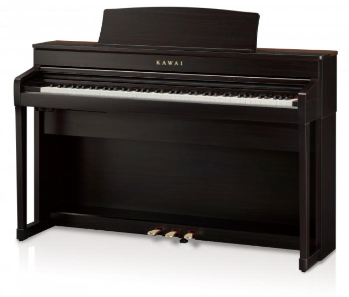 Kawai CA79 digital Piano in rosewood – Gallery image – Roberts Pianos Oxford