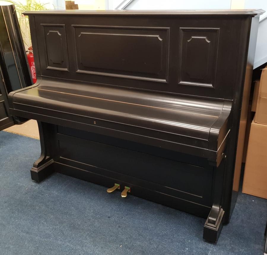 Bechstein 8 upright Piano in matt black – Gallery image – Roberts Pianos Oxford