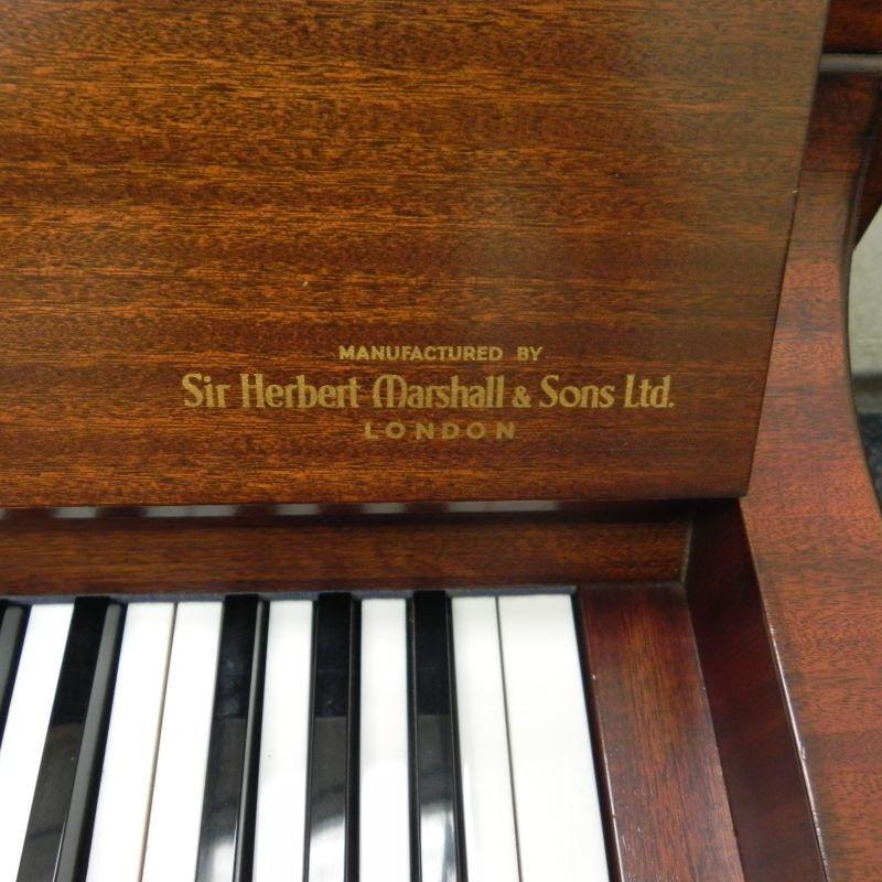Marshall & Rose 110 upright Piano in Mahogany – Gallery image – Roberts Pianos Oxford