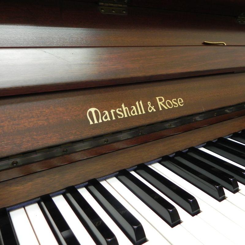 Marshall & Rose 110 upright Piano in Mahogany – Gallery image – Roberts Pianos Oxford