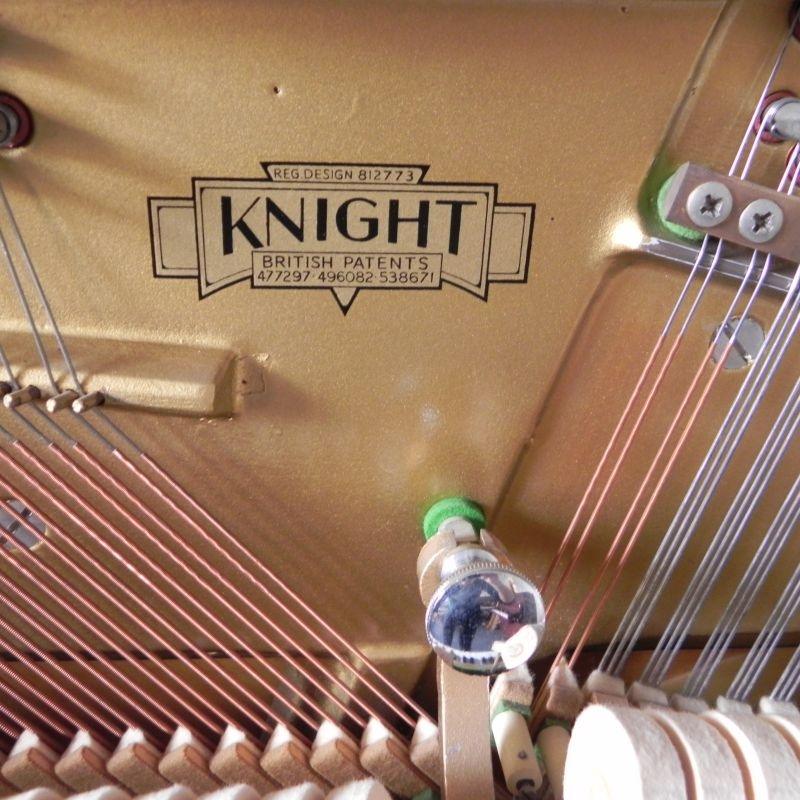 Knight K10 upright Piano in Walnut – Gallery image – Roberts Pianos Oxford