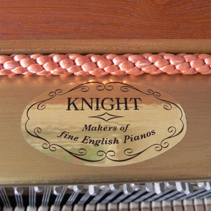 Knight K10 upright Piano in Walnut – Gallery image – Roberts Pianos Oxford