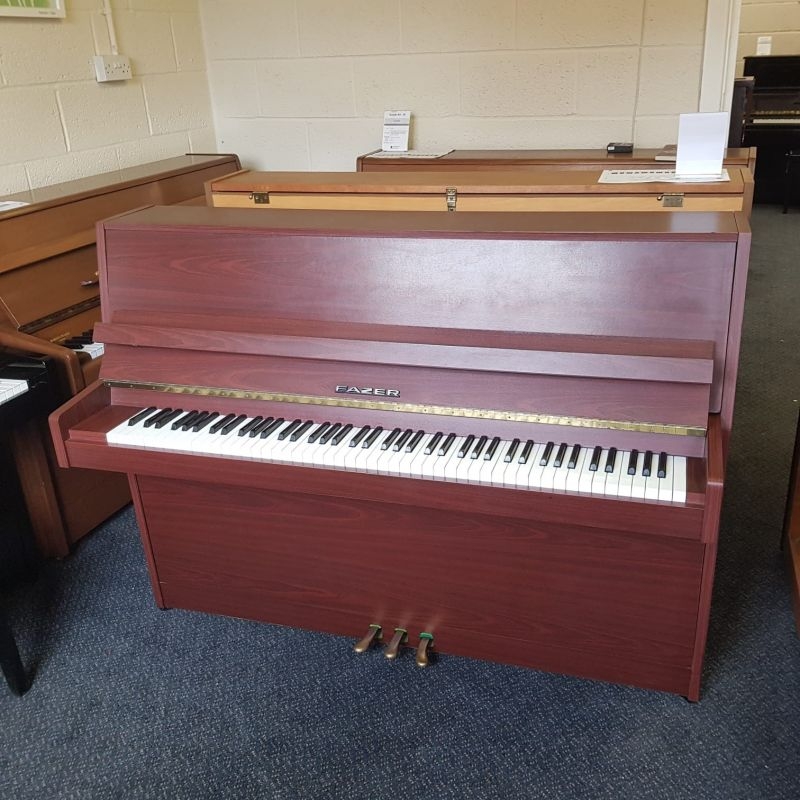 Fazer upright Piano in Rosewood – Gallery image – Roberts Pianos Oxford