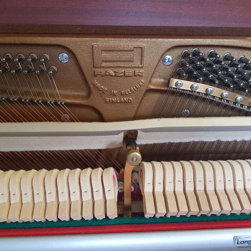 Fazer upright Piano in Rosewood – Gallery image – Roberts Pianos Oxford
