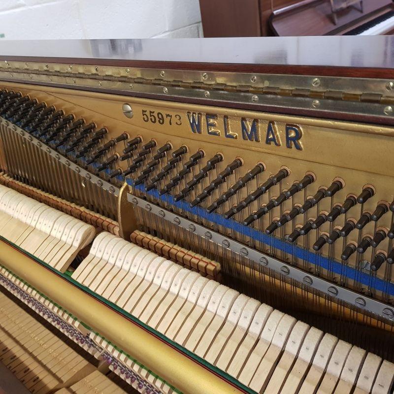 Welmar 110 upright Piano in Mahogany – Gallery image – Roberts Pianos Oxford