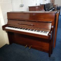 Welmar 110 upright Piano in Mahogany – Inventory thumbnail – Roberts Pianos Oxford