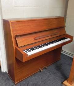 Welmar upright Piano in walnut – Inventory thumbnail – Roberts Pianos Oxford