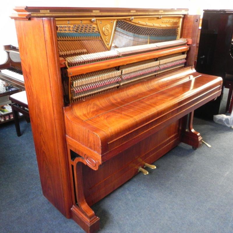 Bechstein 8 upright Piano in walnut/rosewood – Gallery image – Roberts Pianos Oxford