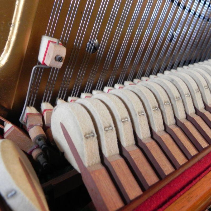 Bechstein 8 upright Piano in walnut/rosewood – Gallery image – Roberts Pianos Oxford