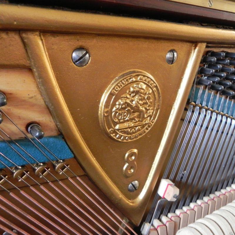 Bechstein 8 upright Piano in walnut/rosewood – Gallery image – Roberts Pianos Oxford