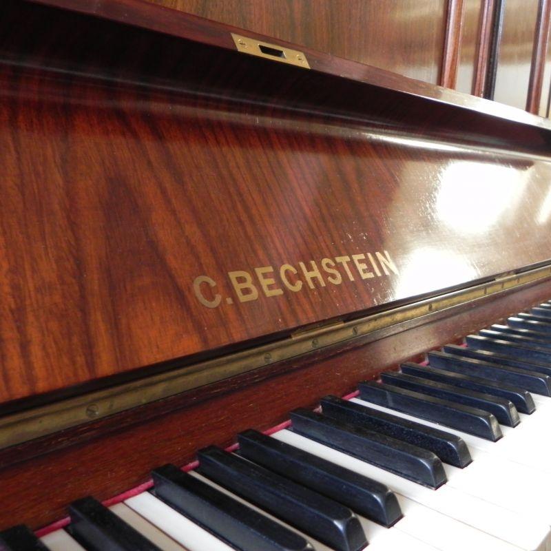 Bechstein 8 upright Piano in walnut/rosewood – Gallery image – Roberts Pianos Oxford