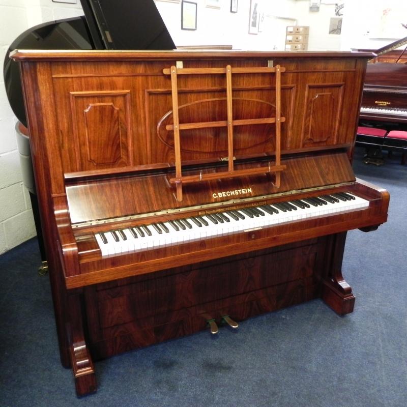 Bechstein 7 upright Piano in mahogany – Gallery image – Roberts Pianos Oxford