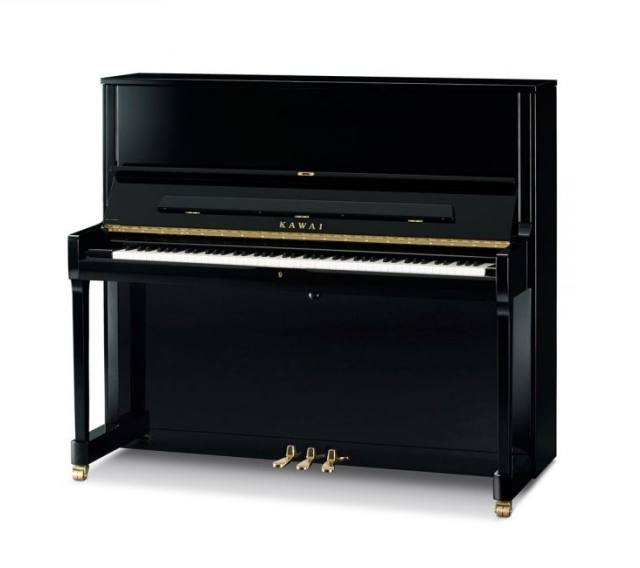 Kawai K-500 upright Piano in Black – Inventory thumbnail – Roberts Pianos Oxford