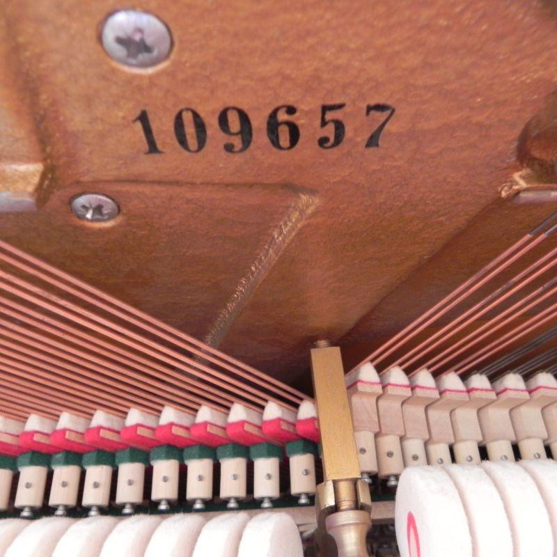 Grotrian Steinweg 110 upright Piano in satin walnut – Gallery image – Roberts Pianos Oxford