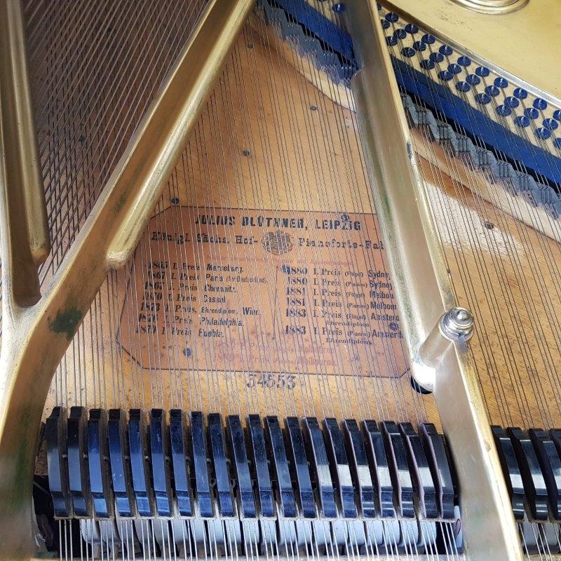 Bluthner style VII grand Piano in kingwood + rosewood? – Gallery image – Roberts Pianos Oxford