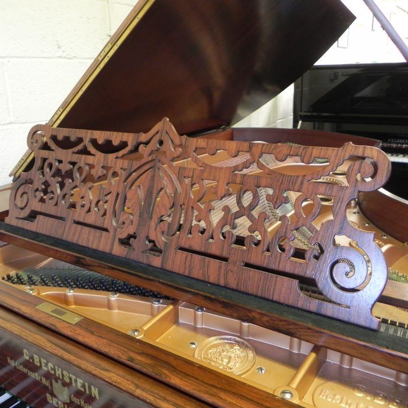 Bechstein IV grand Piano in figured rosewood – Gallery image – Roberts Pianos Oxford