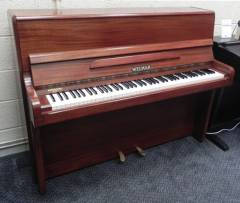 Welmar upright Piano in Mahogany – Inventory thumbnail – Roberts Pianos Oxford