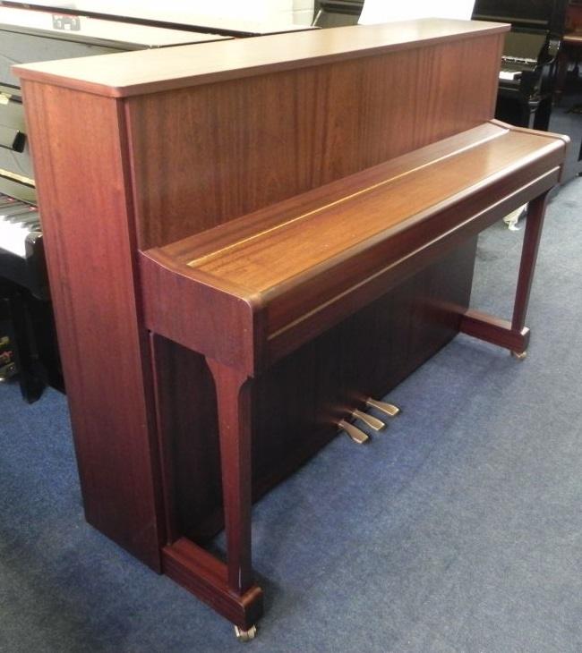 Kemble Oxford upright Piano in matt walnut – Gallery image – Roberts Pianos Oxford